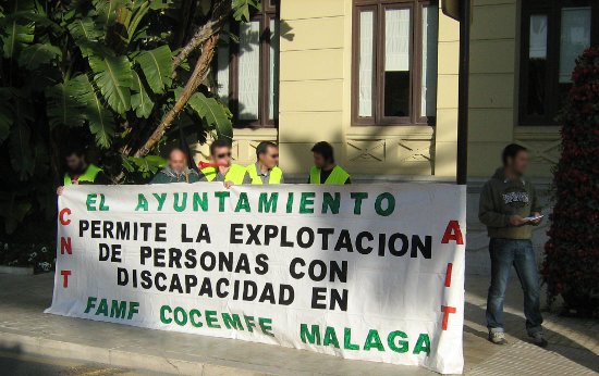 concentracion en el ayuntamiento cnt ait